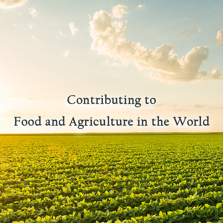 Contributing to Food and Agriculture in the World