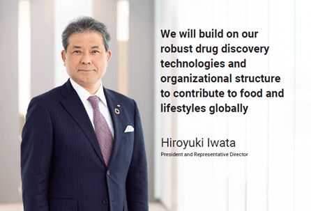 Hiroyuki Iwata President and Representative Director