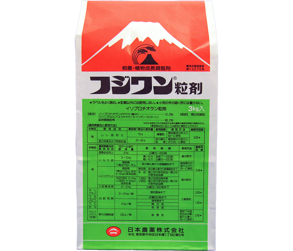 フジワン粒剤旧パッケージ